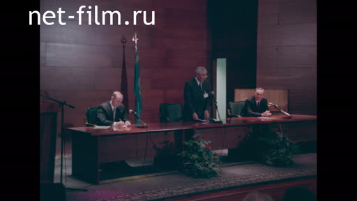 Сюжеты Встреча В.В. Путина и Н.А. Назарбаева в Евразийском национальном университете. (2000)