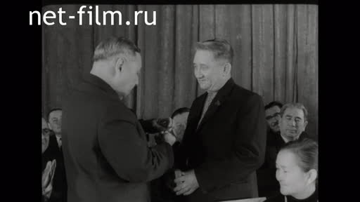 Footage The 60th anniversary of the writer G. Mustafin. (1962)