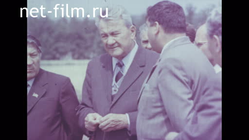 Сюжеты Поездка Кунаева Д.А. по Восточному Казахстану. (1976)