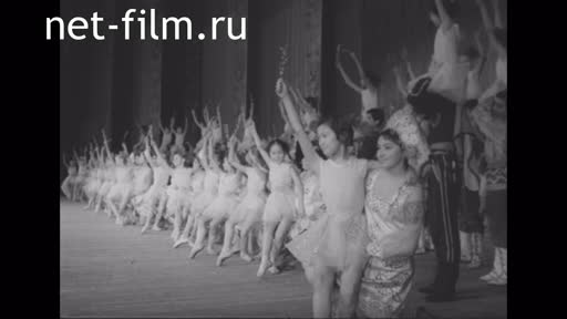 Footage A festive concert dedicated to the 50th anniversary of the USSR. (1972)