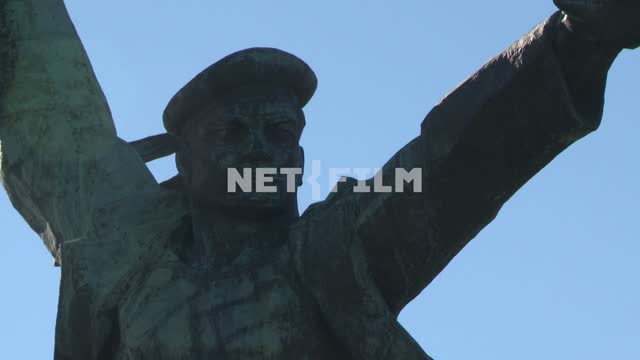 Памятник солдату и матросу на мысе Хрустальный. Севастополь.
Крупный план....