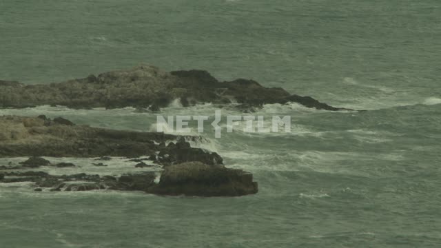 Sea waves hit the rocks. Sevastopol.
Crimea.
Sea.
Waves.
Stones.
Coast.
Day.