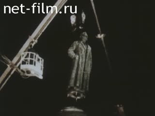 Сюжеты Московские митинги, снос памятника Ф.Э.Дзержинскому. (1991)
