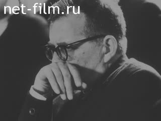 Footage Dmitri Shostakovich, chronicle of different years. (1965 - 1975)