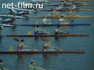 Film Rowing and canoeing. Olympics - 80. (1981)