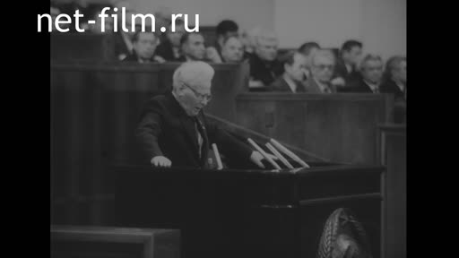 Сюжеты Отрывок выступления К.У.Черненко на Всесоюзном совещании народных контролеров. (1984)