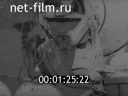 Footage The construction of a protective dam in Leningrad in the Gulf of Finland. (1984)