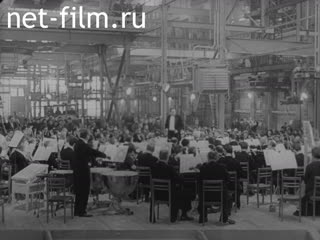 Newsreel Leningrad chronicles 1965 № 33 Music Leningrad