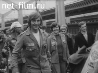 Newsreel Leningrad chronicles 1978 № 29 Special issue No. 29-30 "Students have their own planet..."