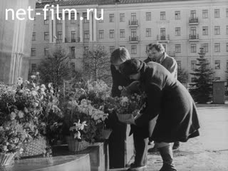 Киножурнал Ленинградская кинохроника 1978 № 34 60 лет ВЛКСМ