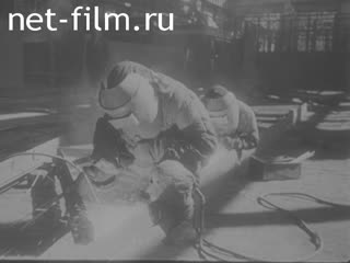 Footage Post-war reconstruction in the Soviet Union. (1945 - 1947)